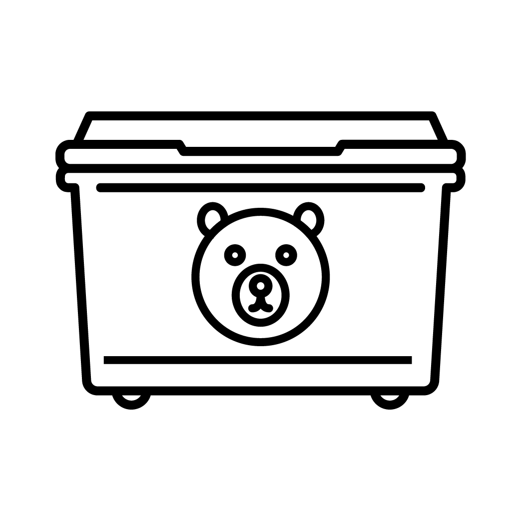 Bear-proof Trash Containers